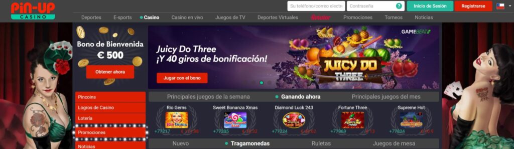 Pin up Casino en Perú